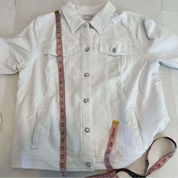 NWOT Quacker Factory Dream Jeannes Button Front Jacket | Size M - Picture 9 of 10